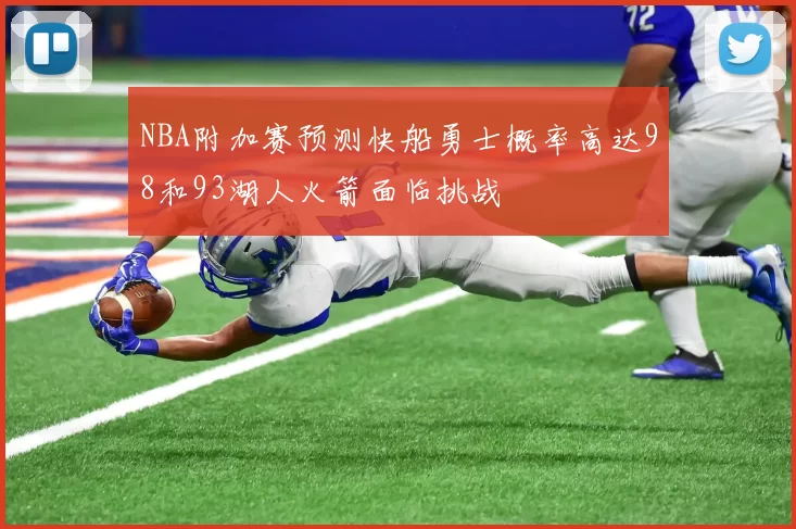 NBA附加赛预测快船勇士概率高达98和93湖人火箭面临挑战